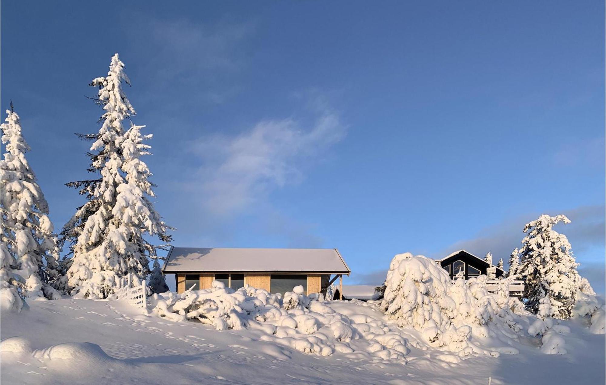 Three-Bedroom Holiday Home in Sjusjoen Eksteriør bilde